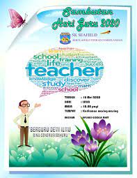 Assalamualaikum wbt dan selamat hari guru 2021. Sambutan Hari Guru 2020