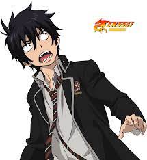 Showing Rin Okumura From Ao No Exorcist With Jacket