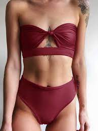 10 Off Hot Sale Affordable Tummy Slimming Swimsuits High Waisted Tummy Control Ladies Swimming Costumes Cutout Swimwear Swimming Costume For Ladies Bikinis