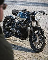 8 674 Likes 68 Comments Arjan Van Den Boom Arjanvandenboom On Instagram Back 2 Black Allblack Scrambler Stunning Bik In 2020 Bmw Bmw Cafe Racer Bike Bmw