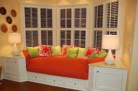 Comfy Bay Window Seat Love The End Tables Built In This Has Reading Nook Written All Over It Home Bay Window Seat Home Decor