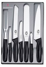 Wöhrle lederwaren bietet ihnen das gesamte messersortiment von victorinox an. Victorinox Messer Set Kuchengarnitur 7 Teilig 5 1103 7 Hommel Onlineshop