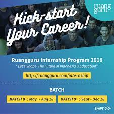 54 interview questions and 38 interview reviews posted. Jangan Lupa Belajar En Twitter Ruangguru Internship Program 2018 Now Open For Batch 8 May Aug 2018 Batch 9 Sept Dec 2018 Go To Https T Co 18ceb2yua3 Or Send Your Cv Cover