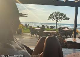 Sharna burgess and megan fox continue to get along with each other. Sharna Burgess Plans To Move Forward With Love In 2021 As She Vacations With Brian Austin Green Daily Mail Online