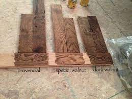 The trouble with putting dark stain on pine is that the soft grain absorbs much more than the hard grain, and it reverses the natural look (just like that spruce). Design Dump Hardwood Floor Colors Staining Wood Oak Floor Stains