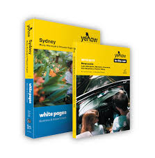 Yellow Pages Book Print Advertising Yellow