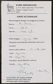 Saat ini, bekerja menjadi seorang pegawai negeri sipil atau pns menjadi primadona. Contoh Surat Keterangan Sakit Resmi Contoh Surat Izin Sakit Tidak Masuk Sekolah Yang Benar Dicontoh Untuk Masalah Format Atau Bentuknya Sama Saja Dengan Surat Resmi Lain Yaitu Terdiri Dari Kop