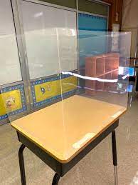 This lightweight acrylic sheet is ideal for applications such as window replacement, shelf lining, desk top protection and cabinet fronts. Acrylic Desk Protector For Classrooms Bliss Imprints