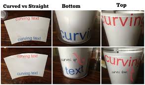 How To Put Vinyl On Cups And Tumblers So Its Straight