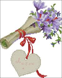 как сделать схему вышивки крестом в программе Pattern Maker 4 Pin By Fatima Teixeira On Embroidered Violets Cross Stitch Charts Cross Stitch Floral