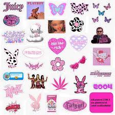 pin by nadja filipovic on aesthetic dream y2k stickers print stickers sticker art