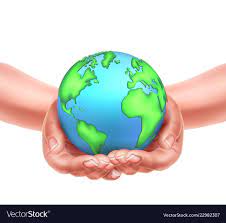 Realistic Hands Holding Planet Earth World Earth Day Holiday Poster Environment And Ecology Global Protection World Earth Day Earth Illustration Earth Poster