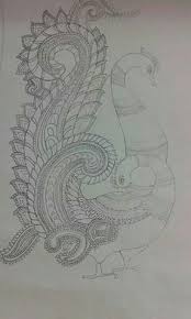 Chalk out the body with a proper outline and then fill in shades with different colours accordingly. 900 Peacock Ideas In 2021 Peacock Embroidery Designs Embroidery Patterns