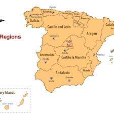 Map of spain is a site dedicated to providing royalty free maps of spain, maps of spanish cities and links of maps to buy. Regions Of Spain Map And Guide