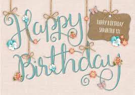 30+ trendy birthday wishes man boys #birthday. Floral Craft Happy Birthday Card Moonpig