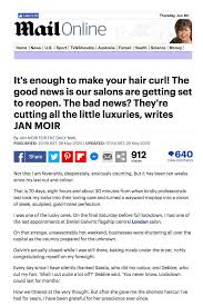 Search for smartstyle hair salons located inside walmart near you or browse our salon directory. Mail Online Salons Are Getting Set To Reopen Daniel Galvin