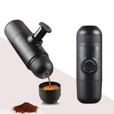 Mini Espresso Coffee Maker Ground Coffee Mini Sport Coffee Machine The Hand Powered Portable Camping Coffee Maker Portable Espresso Maker Home Coffee Machines