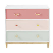 Children S Chest Of 3 Drawers Tropicool Maisons Du Monde Remodelacao De Mobiliario Comoda Infantil Ideias Para Mobilia