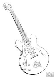 How To Draw An Electric Guitar Step By Step Drawing Tutorials Guitar Drawing Guitar Sketch Drawing Tutorial