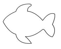Printable Fish Pattern Template Print And Have Kids Color Or Use Paper For A Past Food Fish Printables Fish Crafts Preschool Fish Patterns