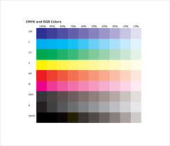 Free 8 Sample Cmyk Color Charts In Pdf Word