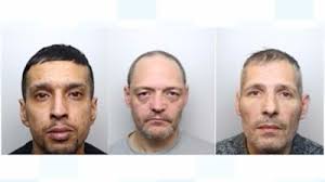 Three men who raced a stolen car through Sheffield jailed for more than a  decade
