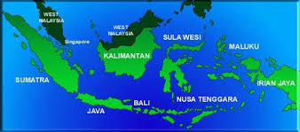 Where the interplate thrust intersects the sea floor is marked by the sunda trench that can traced along an arc from burma in the north to java in the south. Jungle Maps Map Of Java Sumatra And Bali