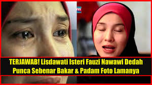 Fauzi nawawi & lisdawati program dengan konsep realiti dan lebih santai ini merupakan sebuah program masakan kekeluargaan yang. Terjawab Lisdawati Isteri Fauzi Nawawi Dedah Punca Sebenar Bakar Padam Foto Lamanya Youtube