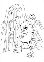 Mike and sulley are a perfect partner in monsters inc coloring page to color, print and download for free along with bunch of favorite monsters inc. Monsters Inc Coloring Pages Best Coloring Pages For Kids