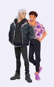 Geralt X Jaskier The Witcher The Witcher The Witcher Geralt Witcher Art