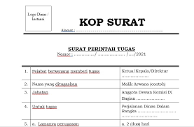 Nah, saat menulis surat dinas, anda harus memperhatikan struktur penulisan yang baku. Contoh Surat Tugas Perjalanan Dinas Lengkap Contoh Surat