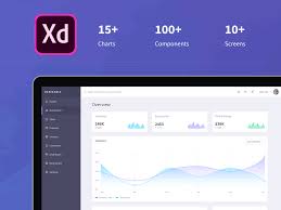 Free Dashboard Ui Kit For Adobe Xd Psddd Co