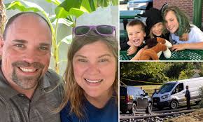 PICTURED: Mother and three children, aged 14, 11 and 7, who were killed in  murder-suicide