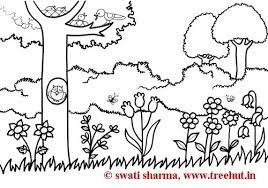 The birds will start to sing. Spring Garden Coloring Pages Garden Coloring Pages Colorful Garden Spring Garden