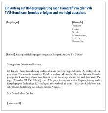 Antrag auf stufenvechsel tvöd muster. Antrag Hohergruppierung Tvod Muster Angestellte Hohergruppierung Bzw Eingruppierung Ab 1 1 2017 Lpk Bw Daerah Maniak