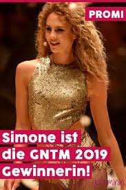Sie beschreibt sich als bescheiden, offen, emotional, herzlich und selbstkritisch. Simone Ist Die Gntm Gewinnerin 2019 Gntm Gewinner Next Topmodel Germanys Next Topmodel