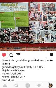 Sheila on 7 is an alternative rock band from yogyakarta, indonesia. Gundallas Gallery Ø¹Ù„Ù‰ ØªÙˆÙŠØªØ± Artikel Band Sheilaon7 So7 Sos Mediacetak Majalahremaja Majalahaneka Galeri Nostalgia Jadul Jamanold Ok