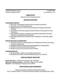 Access to a post in the area of marketing to contribute to my education and work experience, in achieving the overall goals of the company and thus to acquire more experience and personal growth. Free 10 Retail Cv Samples In Pdf Ms Word