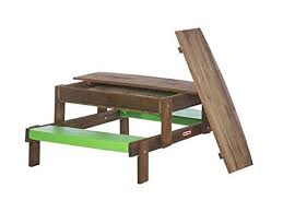 Little Tikes Easy Store Jr Picnic Table Amazon Toys Games Picnic Table Wooden Picnic Tables Table