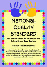 Explain The Importance Of The National Quality Standard Early Years Educator Sticker Labels Learning Framework