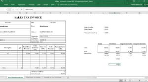 Using excel over several reporting periods and storing invoicing data in excel over several reporting if you have already considered the pros and cons and are sure that you want to do it in excel, i would ask how you could make the assessment without. How To Make Sale Tax Invoice In Mrp Structure Maximum Retail Price Part 3 Youtube
