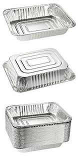 Tin Baking Pans Aluminum Foil Pans 30 Piece Half Size Deep Disposable Steam Table Pans For Baking Roasting Broiling Cookin Baking Tins Baking Pans Baking