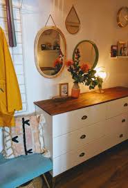 Ein Upcycling Fur Die Alte Ikea Kommode Diy Greenchallenge Flur Freshflowerfriday Ikeahack Ikea Kommode Ikea Ikea Hacks