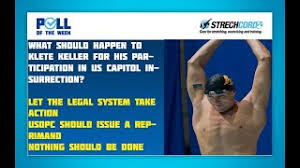 De voormalige topzwemmer is aangeklaagd voor illegale inbraak in het capitool, gewelddadig gedrag, verstoring van. Swim Poll Of The Week What Should Happen With Klete Keller For His Role In The Us Capitol Insurrection Swimming World News