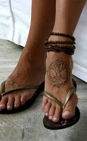 This tattoo will remind you to stay grounded at all times and to never forget your morals. 45 Tattooed Feet Ideas Foot Tattoos Tattoos Beautiful Tattoos