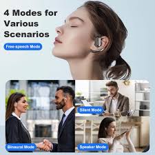 Amazon.com : AI Translation Earbuds Real Time, Translator Bluetooth 5.4  Headphones 144 Languages LCD Touch Screen Open Ear Translating Earphones  Audifonos Traductores, Royal Gray : Office Products