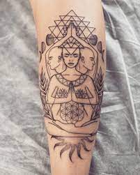Feminine Masculine Combined Thank You Shania Really Love This One I Wonder How Many Goddesses I Ve Done Now Haha Geometric Tattoo Goddess Tattoo Tattoos