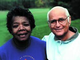 As one of our dearest friends and godmother to our twin daughters, we can't  overstate how much Dr. Maya Angelou, her courage, brilliance, and  friendship meant to our family. We bless and