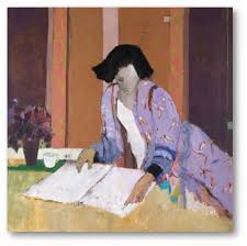 Newbury Fine Arts Figure Painting Reading Art Art