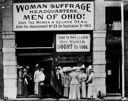 Middle english intercessory prayer from old french from medieval latin suffrāgium from. Woman Suffrage Headquarters On Upper Euclid Ave In Cleveland Ohio 1912 Idca